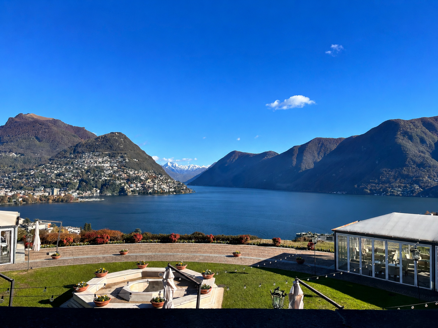 Lugano und der Monte San Salvatore